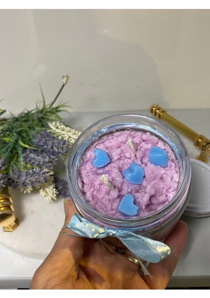 Soya Wax Dekoratif Kapaklı Kavanozda Mum (Kokulu) 330ML
