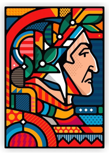 Kızılderililer Ahşap Poster 20X29 cm