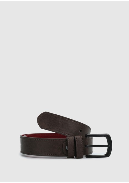 Kahve Provoq 001 Kahve Erkek Kemer