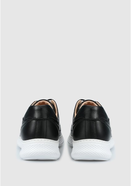 Siyah Deri Kadın Sneaker fırsatları
