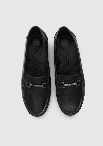 Siyah Deri Kadın Ayakkabı indirimleri