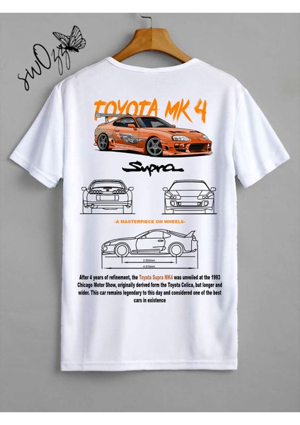 Supra Mk4 Baskılı Oversize Tshirt