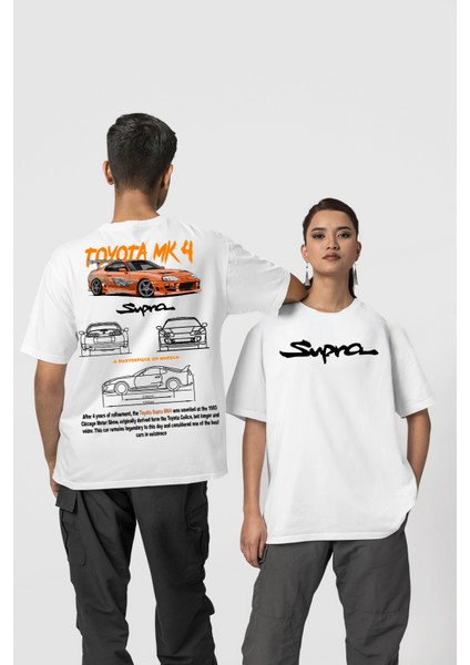 Supra Mk4 Baskılı Oversize Tshirt