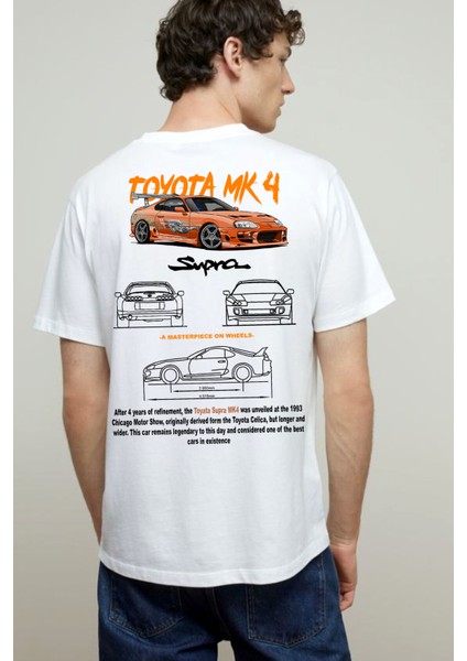 Supra Mk4 Baskılı Oversize Tshirt