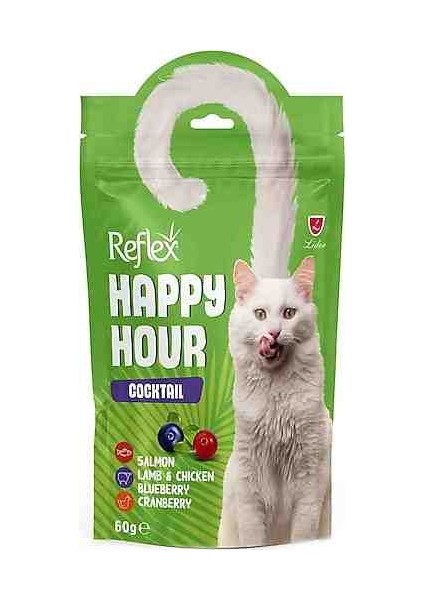 Kedi Ödülü Happy Hour Kokteyl 60 gr