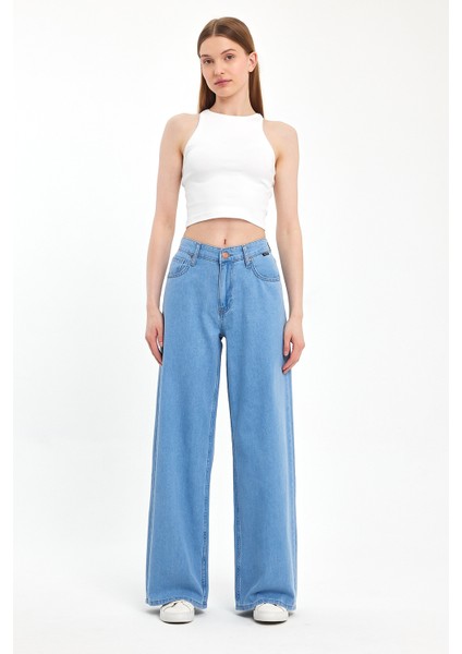 Carmen 011 Baggy Fıt Denim Pantolon 0917