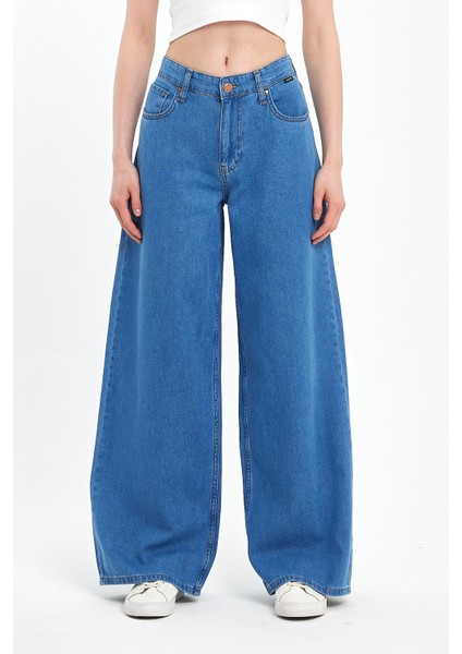 Carmen 011 Baggy Fıt Denim Pantolon 0917