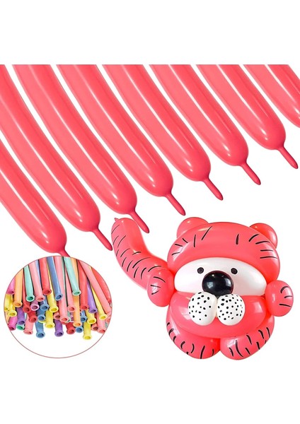 Balon Sosis Balon Helyum Balon Palyaço Balonu 10 Adet