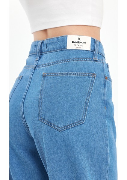 Alexandra 010 Wıde Leg Fıt Denim Pantolon 0916 modelleri