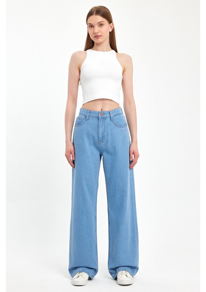 Alexandra 010 Wıde Leg Fıt Denim Pantolon 0916 fiyatları