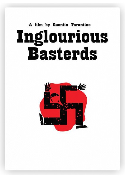 Inglourious Basterds Ahşap Poster 20X29 cm