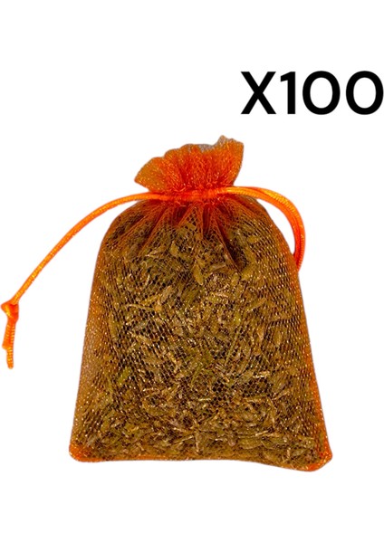 Lavanta Kesesi Turuncu 100 Adet
