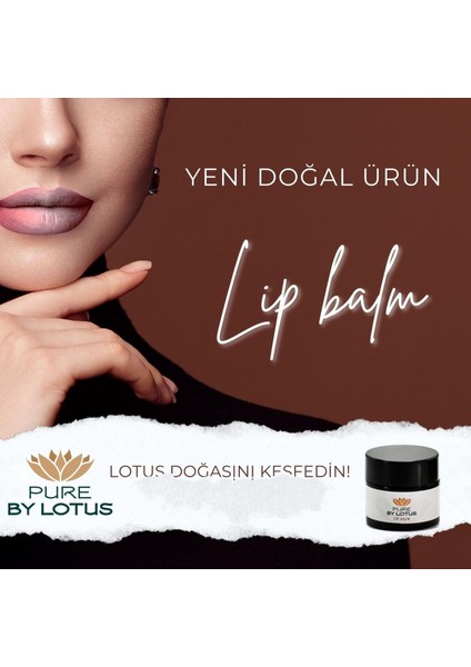 Doğal Lip Balm 10 ml