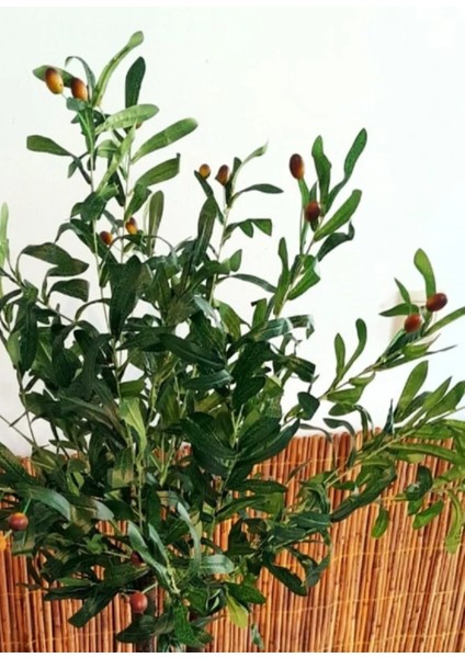 Yapay Zeytin Ağacı 1.50 mt Boy Doğal Görünümlü Barış Sembolu Zeytindalı Ağacı Ahşap Saksıda fiyatları