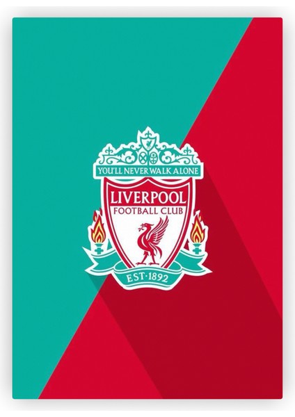 Liverpool Fc Ahşap Poster 20X29 cm