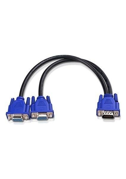 VGA Çoğaltıcı Y Kablo 2 Li