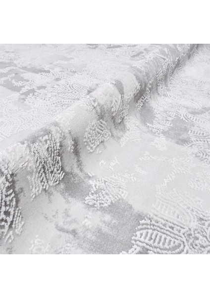 Galaxy Koleksiyonu 13621 Ipek Bambu Dokulu Viskon Akrilik Salon Mutfak Antre Halı Yolluk fiyatları