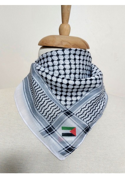 Filistin Temalı Fular 50X50