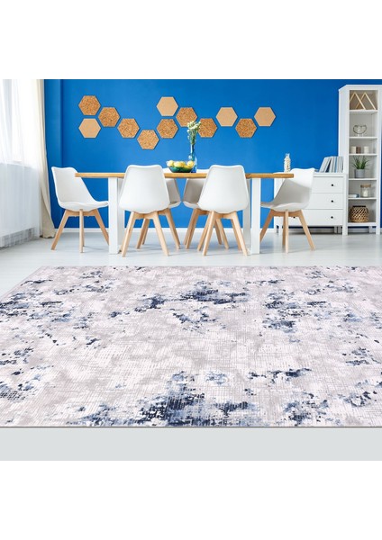 Kosmos Koleksiyonu 7604 Triko Akrilik Yumuşak Tuşe Salon Mutfak Antre Halı Yolluk