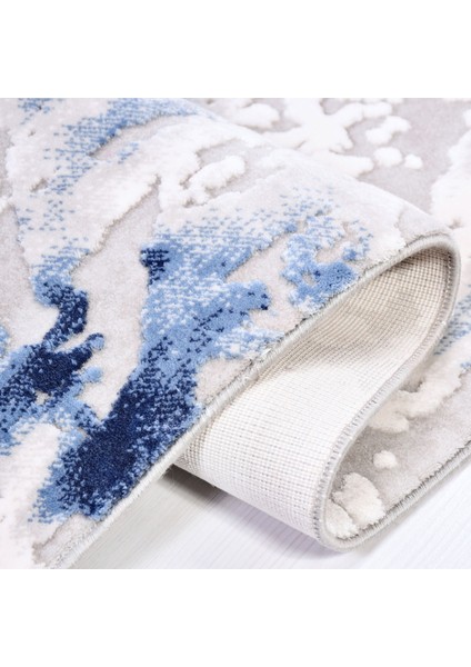 Kosmos Koleksiyonu 7643 Triko Akrilik Yumuşak Tuşe Salon Mutfak Antre Halı Yolluk modelleri