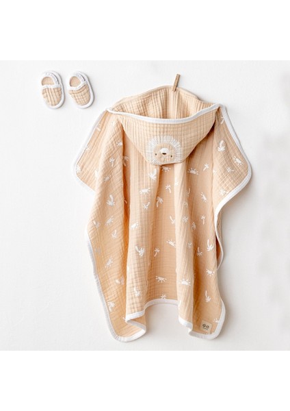AC24508 Müslin Smil All Day 80X80 Havlu Set Beige