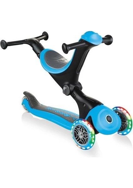 Go Up Deluxe Scooter (Işıklı) Mavi