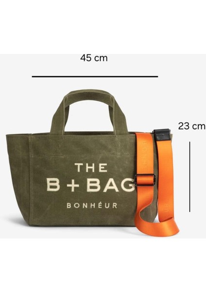 Orange Company Mum Kumaş Kanvas The B + Bag Çanta