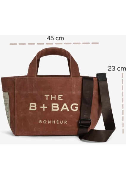 Orange Company Mum Kumaş Kanvas The B + Bag Çanta