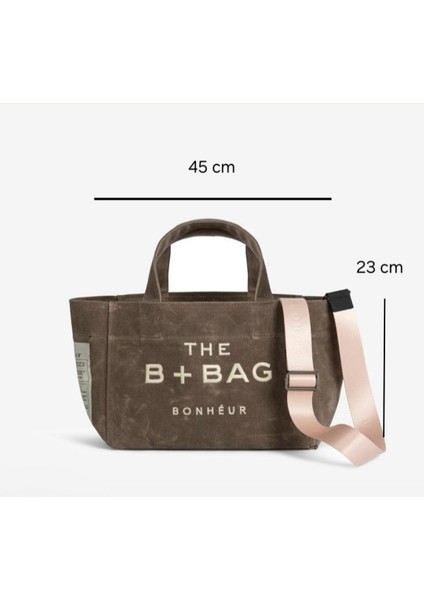 Orange Company Mum Kumaş Kanvas The B + Bag Çanta