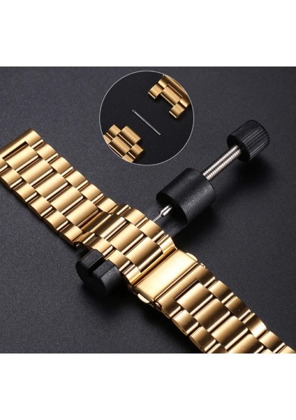Samsung Galaxy Watch Active 2 40 44MM Uyumlu Çelik Paslanmaz Metal Kordon 20MM fırsatları