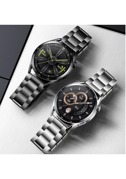 Samsung Galaxy Gear Sport R600 S2 Clasic Uyumlu Çelik Paslanmaz Metal Kordon 20MM indirimleri