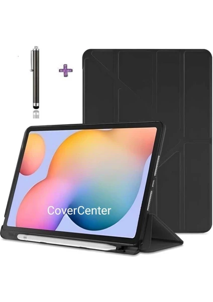 Cover Center Apple Ipad Pro 11 2. 3. 4. Nesil Uyumlu Uyku Modlu Kalem Bölmeli Standlı Katlanabilir Deri Kılıf