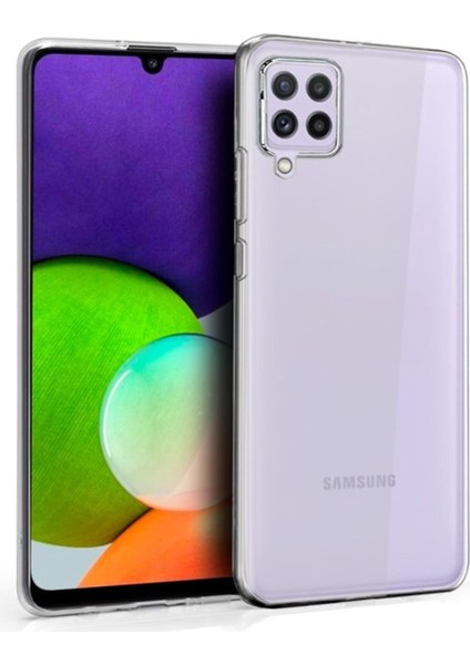 Samsung Galaxy A22 4g Uyumlu Lüx Seri Kamera Korumalı Arka Koruma Kılıf