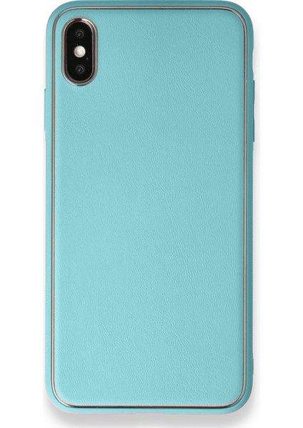 Apple iPhone x Uyumlu Coco Leather Seri Arka Koruma Kılıf