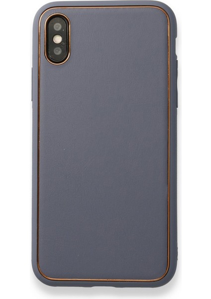 Apple iPhone Xs Max Uyumlu Coco Leather Seri Arka Koruma Kılıf