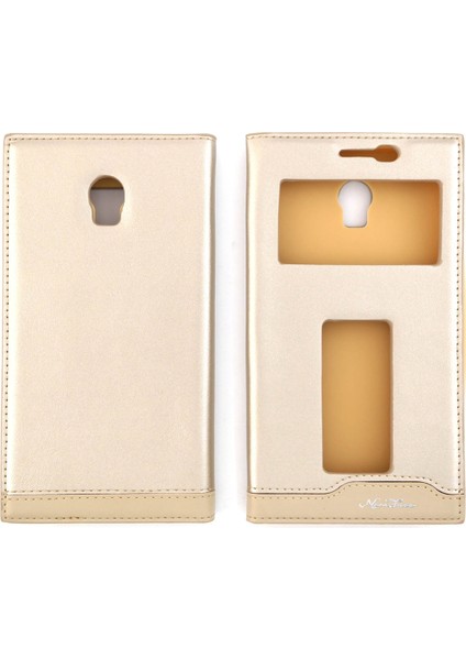 Lenovo Vibe P1 Uyumlu Pencereli Kapaklı Kılıf