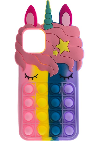 Apple iPhone 11 Pro Max Uyumlu Unicorn Seri Arka Koruma Kılıf