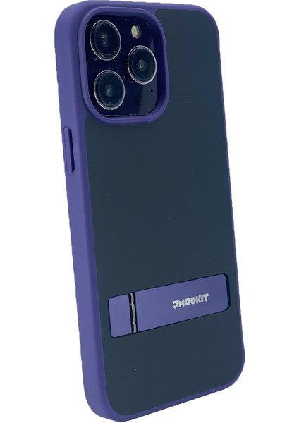 Apple iPhone 14 Pro Uyumlu Standlı Jmookit Seri Arka Koruma Kılıf