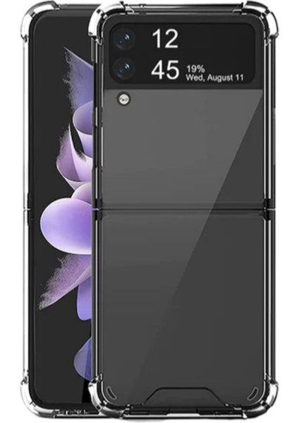 Samsung Galaxy Z Flip 3 Uyumlu Ultra Korumalı Arka Koruma Kılıf