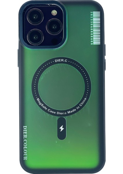 Apple iPhone 13 Pro Max Uyumlu Jane Sand Magsafe Seri Arka Koruma Kılıf