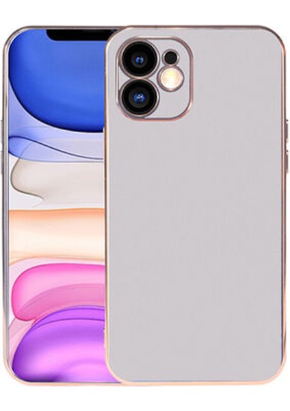 Apple iPhone 11 Uyumlu Renkli Kenar Zone Seri Arka Koruma Kılıf