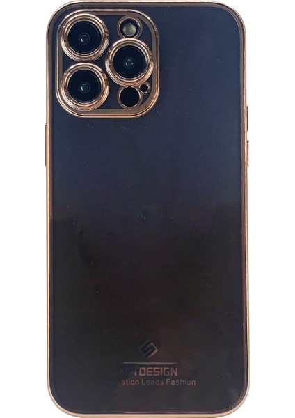 Apple iPhone 13 Pro Max Uyumlu Kamera Korumalı Renkli Kristal Seri Arka Koruma Kılıf