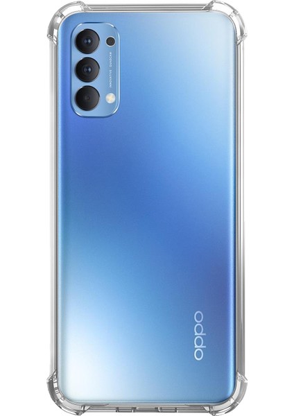 Oppo Reno 4 Uyumlu Rarroz Seri Arka Koruma Kılıf