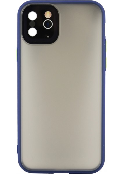 Apple iPhone Xs Max Uyumlu Matte Frame Seri Arka Koruma Kılıf