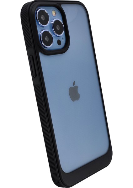 Apple iPhone 13 Pro Uyumlu Solid Frame Arka Koruma Kılıf