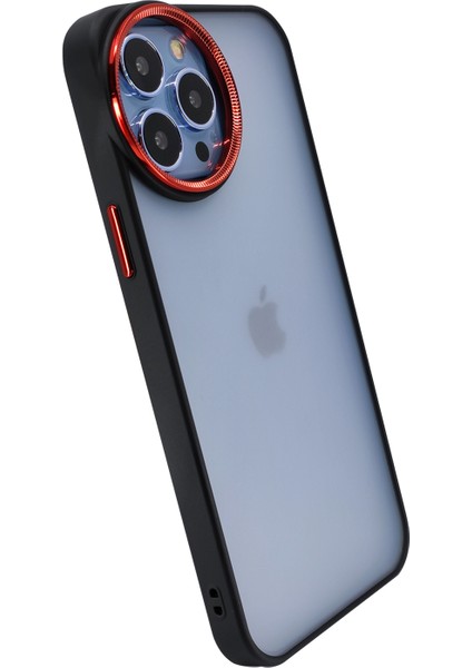 Apple iPhone 13 Pro Uyumlu Master Silindir Seri Arka Koruma Kılıf