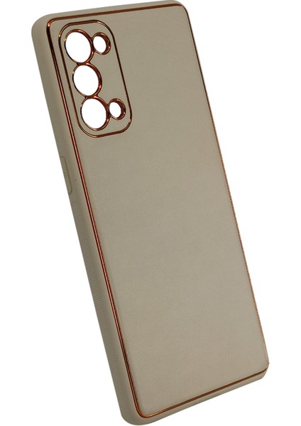 Oppo Reno 5 Pro Uyumlu Coco Leather Seri Arka Koruma Kılıf fiyatları