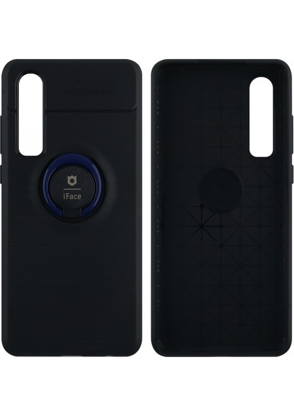 Huawei P30 Uyumlu Yüzüklü Arka Koruma Kılıf