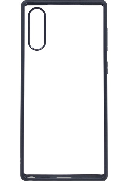 Samsung Galaxy Note 10 Uyumlu Crystal Hybrid Seri Arka Koruma Kılıf
