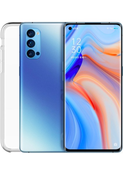 Oppo Reno 4 Uyumlu Lüx Seri Arka Koruma Kılıf